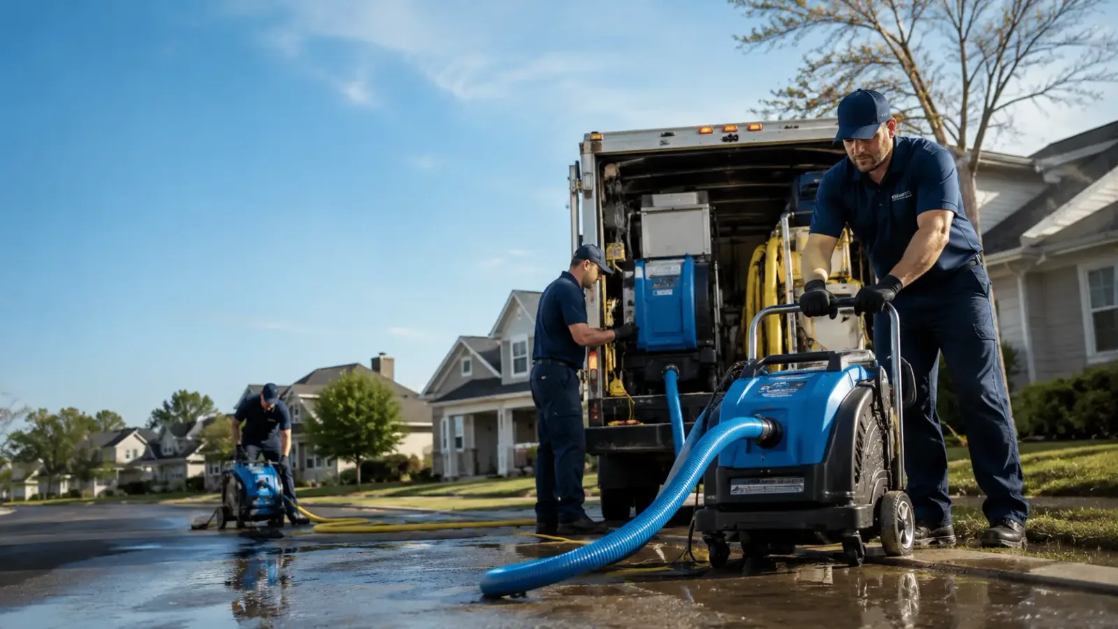 Flood Damage Cleanup in New Hampshire, OH